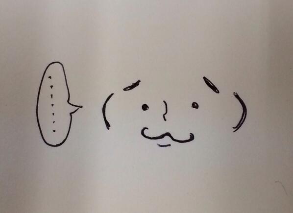 瀧波ユカリ どうしよう 口派と鼻派に分かれてる W この顔文字のwが鼻なのか口なのか問題