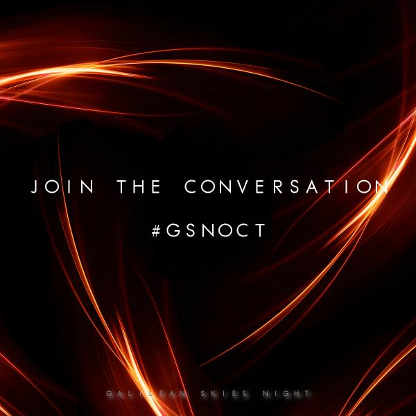 GalileanSkies's tweet image. Of course, don't forget to join the conversation tonight with #GSNOct. This one is going to be huge.