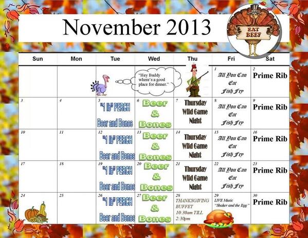 LeathemSmith's tweet photo. Our November Specials @ Kona Bay Fish House. Come &amp; Enjoy. http://t.co/5oxnUaG8OD