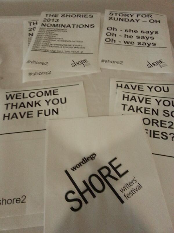 kazmalie's tweet photo. We're here...getting all set up!! #Shore2 @ShoreWriters @wordlegs @emreapy http://t.co/wsBIBSR6Y2