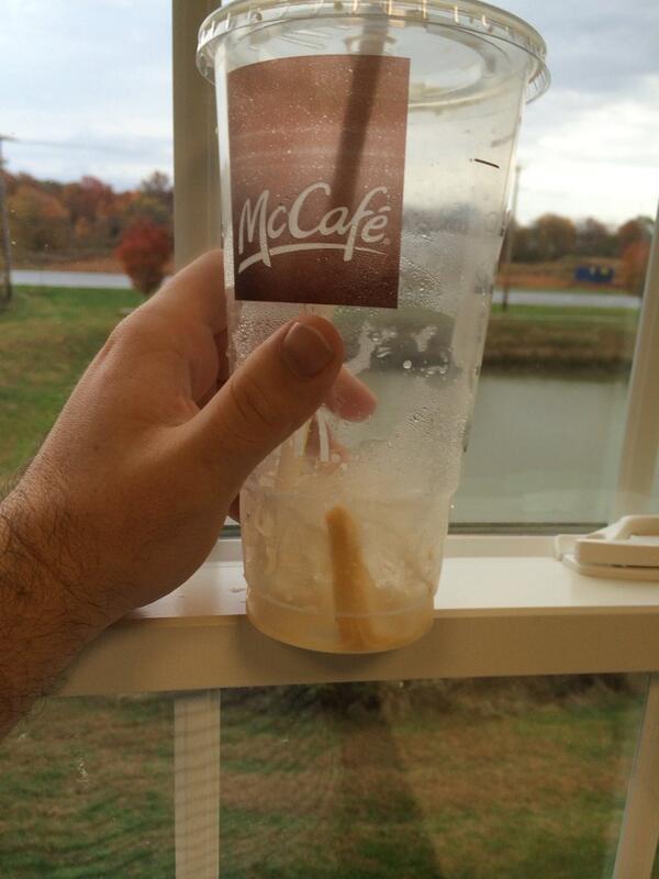 I guess <a href="/McDonalds/">McDonald's</a> is flavoring their ice coffee with French vanilla fries now.....