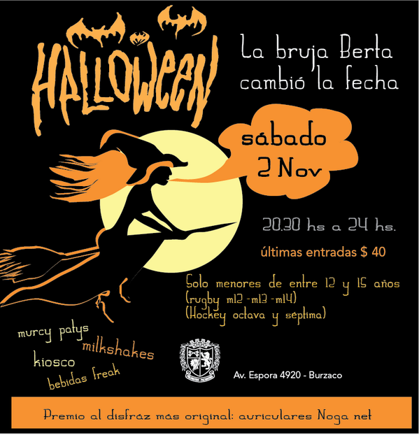 clubsanalbano's tweet photo. La #BrujaBerta nos cambió la fecha de #HalloweenEnSanAlbano. Se hace mañana, mismo lugar y horario. RT TODOS! http://t.co/isz5Bl4wro