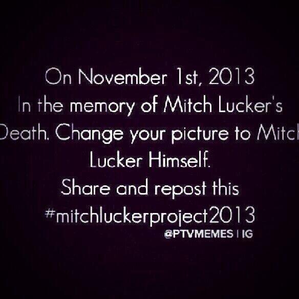 ImagineCarlile's tweet photo. #mitchluckerproject2013 For those who don't know http://t.co/TBP36CL12F