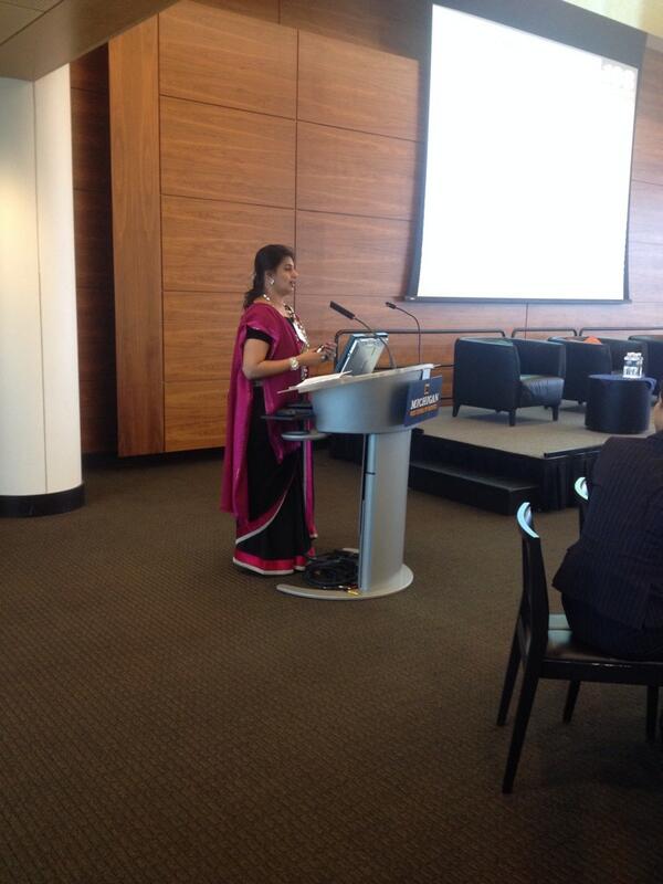 MichiganRossIBC's tweet photo. Aparna Reddy shares her journey of converting her passion for social impact into thriving organizations! #UMIBC2013 http://t.co/MYVrSFJ4xz