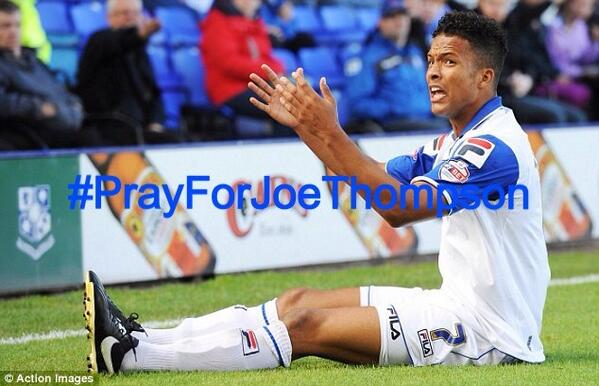 TRFC_Chants's tweet image. #PrayForJoeThompson