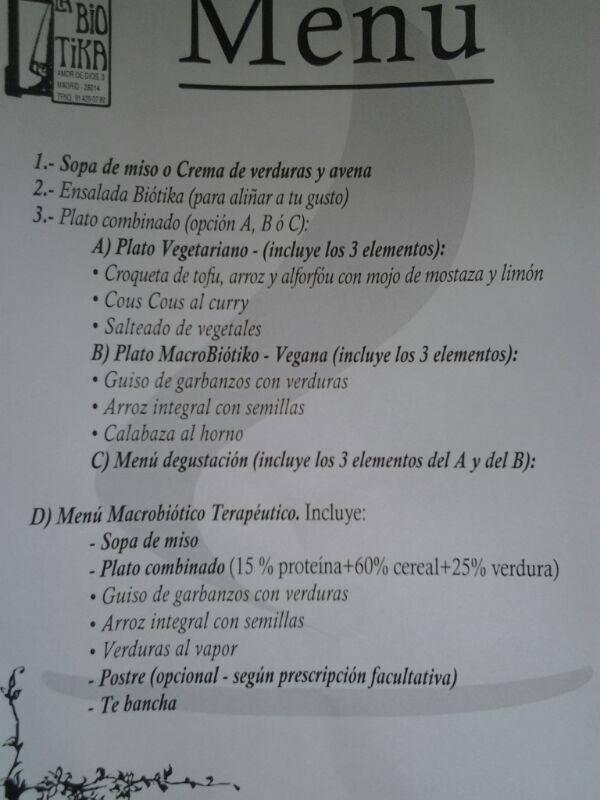 labiotikamadrid's tweet photo. Menú de hoy día 25! Te lo vas a perder?? http://t.co/NVUw1fPNfO