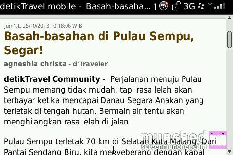 agneskristina36's tweet image. Iya sih saya yg nulis, emang knp RT "@el_pethizo: 2. @NgalasAdventure apa @agneshiachrista ini nulis ? #SaveSempu http://t.co/eiirIDq3vl"