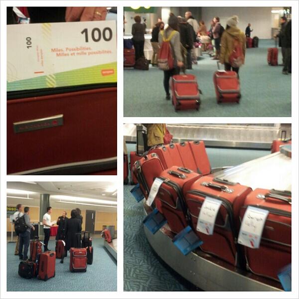 AirCanada's tweet photo. Look at what the lucky customers on #AC151 in @YVR received tonight courtesy of us, @Aeroplan & @Bentley! http://t.co/JUBoV2L2ij