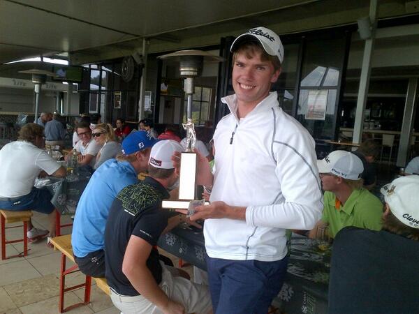 LezanneBruwer's tweet photo. UJ Golf Club Championship winner.  Nick Gillespie.  Well done boys! @UJ_Sport http://t.co/sRQEH0M3jV
