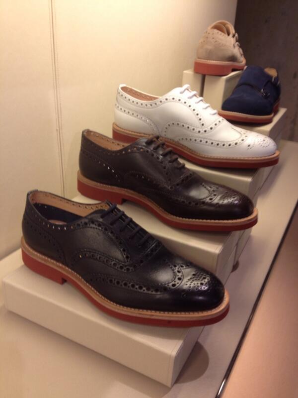 wennworld's tweet photo. @Churchs where spring shoes breathe #menswear #ss'14 #prada http://t.co/7sx6g0IvCN
