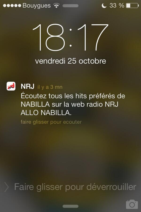 bipbip43's tweet image. On est tombé bien bas --' n'importe quoi @NRJhitmusiconly j'préfère écouter autre chose !!