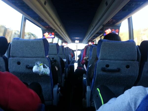 TavaresBrett's tweet photo. On the bus to new york with the people http://t.co/54Vs1OtqhU