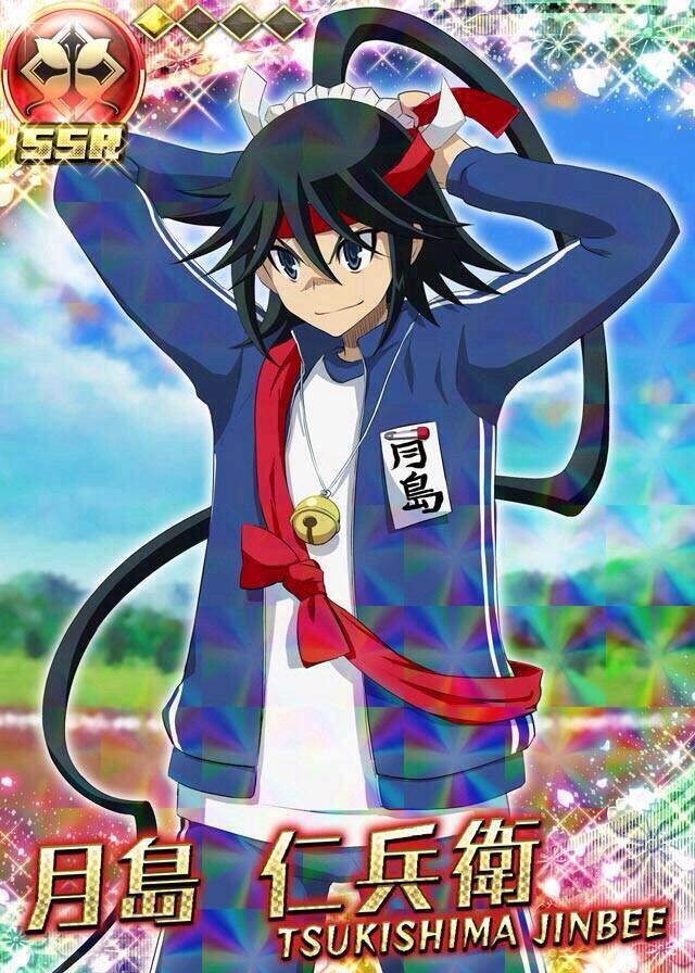 レバオン Akikan0240 ムシブギョーの月島仁兵衛は漫画もアニメも良いですよね 嬉 この作品の中で 僕が一番大好きなキャラクターであり 頼れる主人公なので 照 モバゲーの方は原作に無い はっちゃけた感じの衣装が多くて面白いです Http T Co