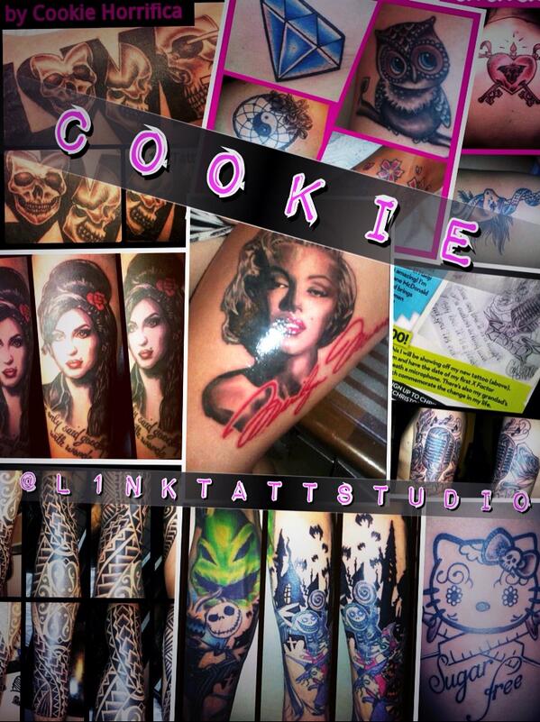 Now for the #L1NK Diva @CookieHorrifica! #showthelove RT