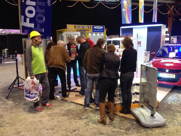 Bob de bouwer is ook aanwezig op #huisindesteiger bij Formido Tynaarlo