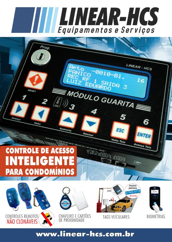 Linear_hcs's tweet photo. CONTROLE DE #ACESSO  #INTELIGENTE PARA #CONDOMÍNIOS ACESSE O NOSSO SITE PARA MAIS INFORMAÇÕES  http://t.co/SBlWsaTfeV http://t.co/vq4eL4ms2k