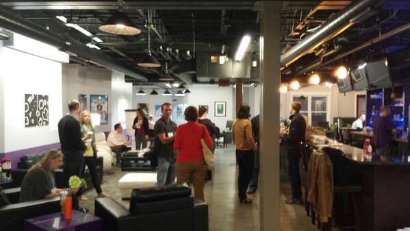 Networking over food and coffee...  let the unconference begin! #ccCO