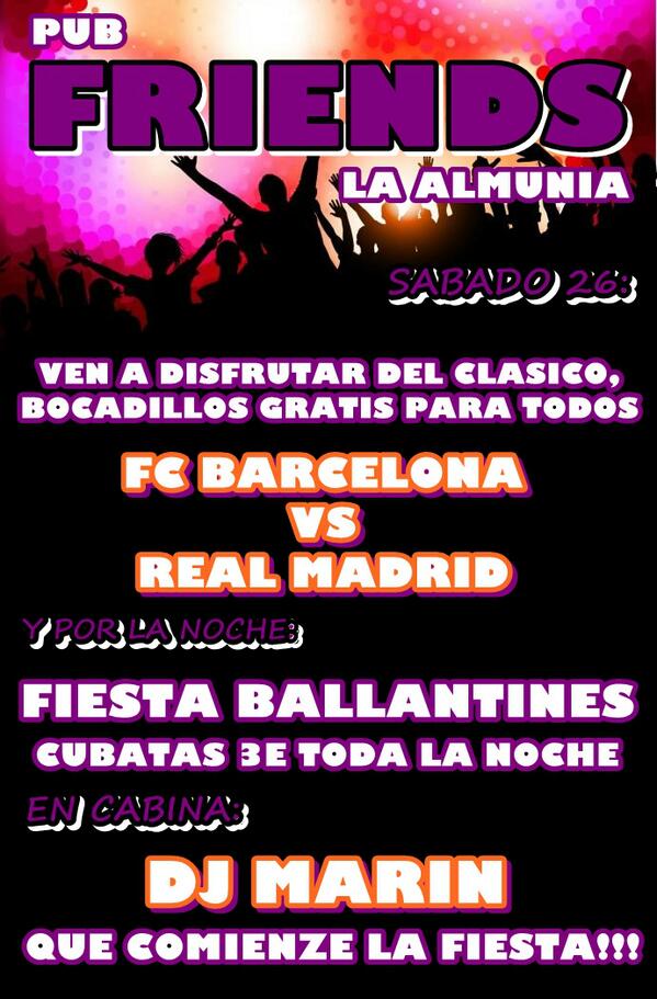 Djcarlosbenedi's tweet photo. ESTE SABADO EN @J_Friends_B FIESTUKY http://t.co/Pa3KBWUfcV