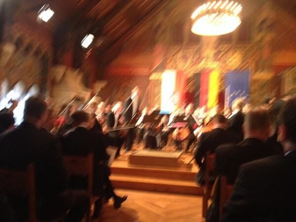 20 Jahre Thüringer Verfassung Festakt im Palas der Wartburg.