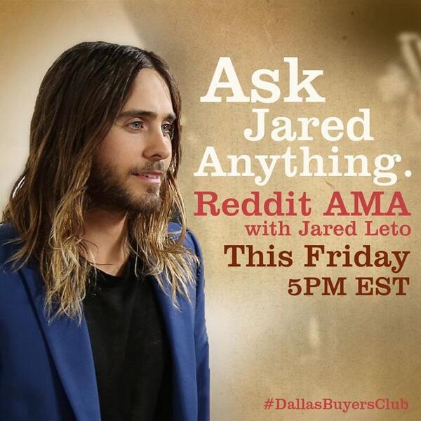 25 octobre 2013 - Jared "Ask Me Anything" @Reddit BXc6I4DCAAAQBXA