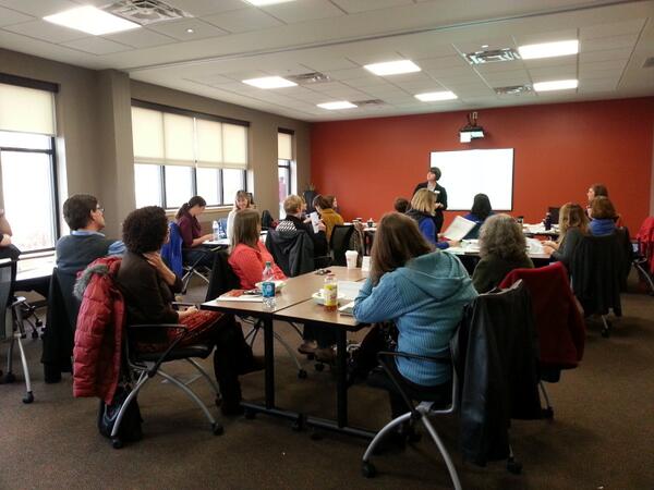 Wrapping up this morning's workshop on Appreciative Inquiry.