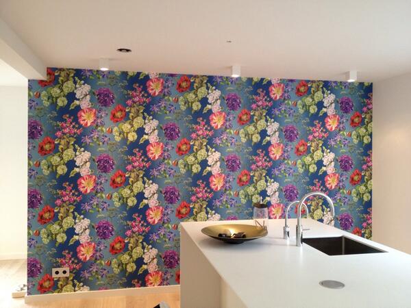 behangster's tweet photo. Behang met bloemen van @DesignersGuild http://t.co/O2prRZIeW6