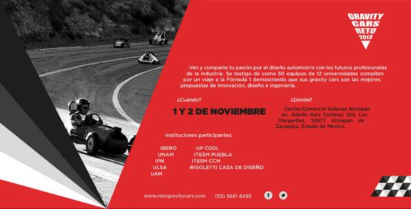 Reto Gravity Cars tweet media