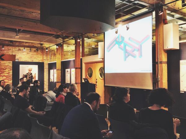 CanCreatives's tweet image. Let's Play! @IlanaBenAri from #21Toys presenting at #creativemornings #toronto