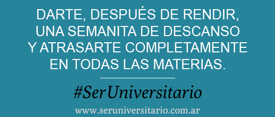 SerUniv's tweet photo. Esa semanita de descanso… #SerUniversitario http://t.co/onhzHAPOmS
