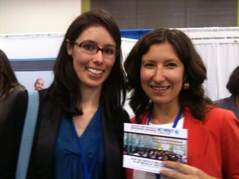 #Lokeygsb students at our Mills booth. Be sure to enter our raffle for our annual SRB conference! #ni13