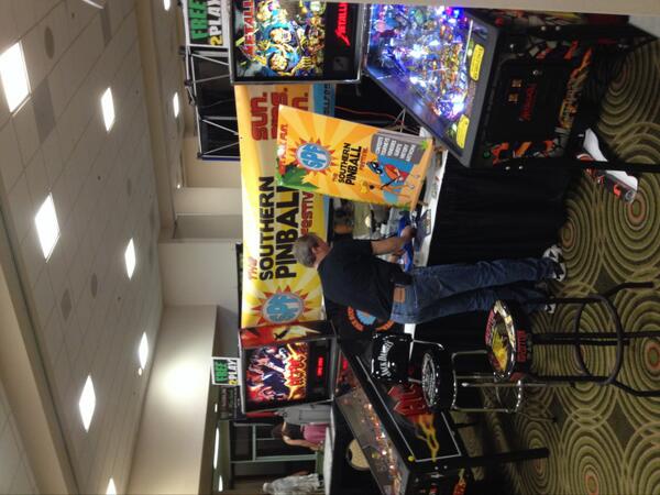 spfshow's tweet image. Set up at Spooky Empire! Ready to play some pinball?
Southernpinballfestival.com