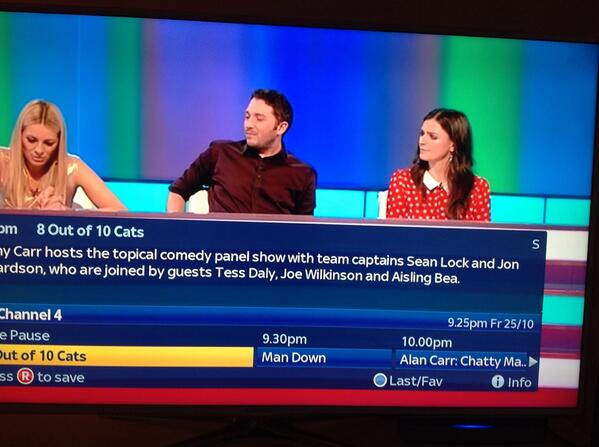 aisling_hall's tweet image. @WeeMissBea loving your work on 8 out of ten cats and hearing our name pronounced correctly! #randomnames