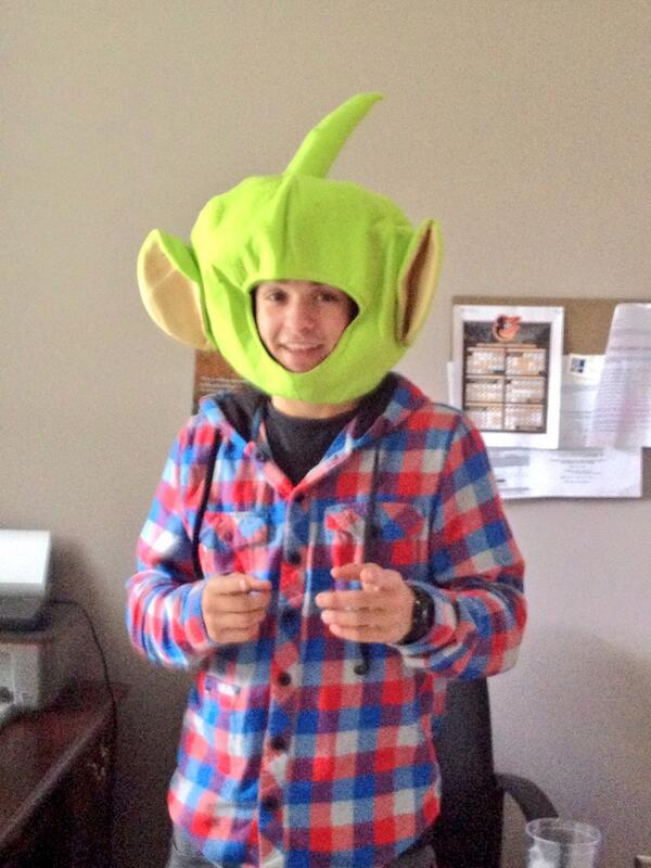 abrown711's tweet photo. Found a 17 year old tele tubby in my house when I got home today. http://t.co/uTCdZyl6IU