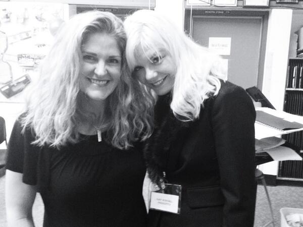 misssball's tweet image. Me &amp;amp; my edupunk gal at #bcssta. Need a new mindcrush? Check out @amyburvall