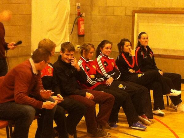 The Panel at the underage awards night!