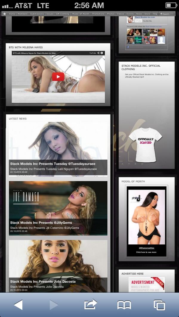 tuesdayauraee's tweet image. #check me out on #stackmodelsinc.com