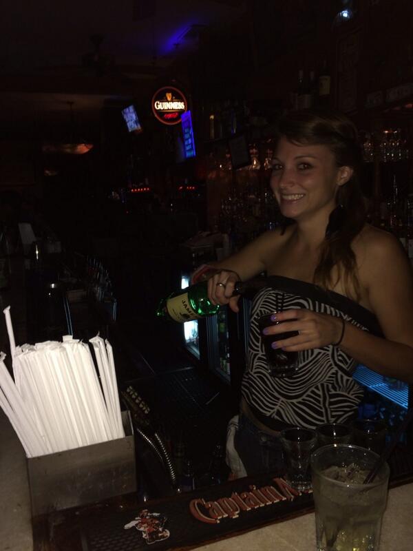 GencoImportCo's tweet photo. Come see the lone lady behind the bar tonight. She's looking mighty fine http://t.co/M63mRxbzl5