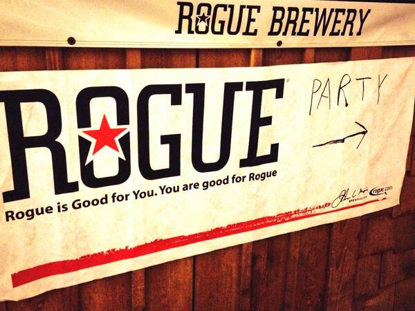 RogueAles's tweet photo. Serious about that party. #Rogue25 http://t.co/z9DPzDmWRJ