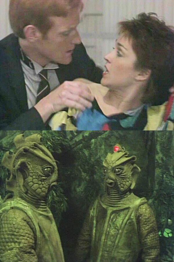 FanAboutTown's tweet image. Which couples will you be shipping tonight for #FridayNightWho  #WarriorsoftheDeep #DoctorWho