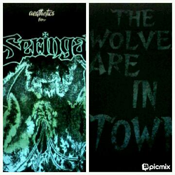 Keotikulture's tweet image. Seringai - the wolves...shirt|Size S|Aesthetics merch|110rb|sms 08568611751