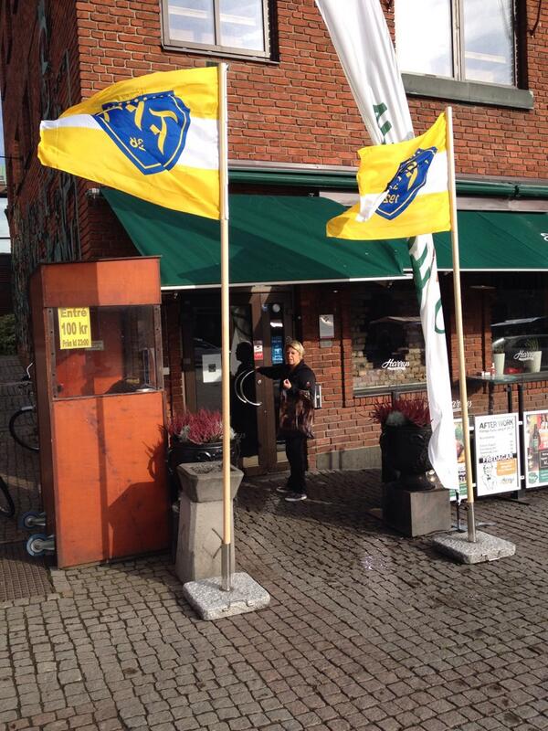 En spännande eftermiddag! Heja Falkenbergs FF!