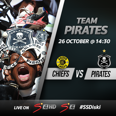 SuperSportTV's tweet photo. #SSDiski - Retweet if you're behind @Orlando_Pirates today! #SowetoDerby http://t.co/fzuhyrfwoU
