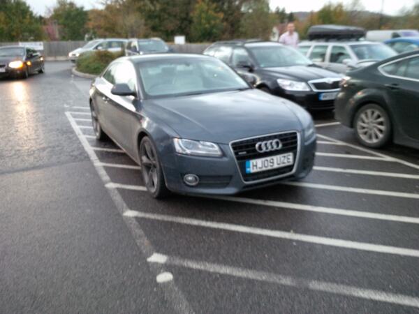 TufferB's tweet photo. @wankersparking Because his A5 is so precious!!! http://t.co/H4IhcLsjrz