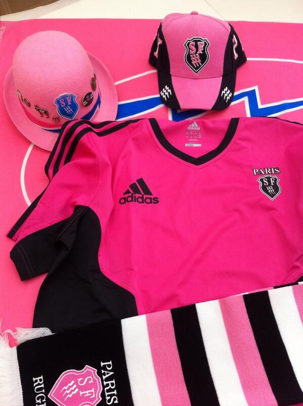 Poups4275's tweet photo. @SFParisRugby un Max de AllPink pour ce grand soir ! http://t.co/QyQxuffqhQ
