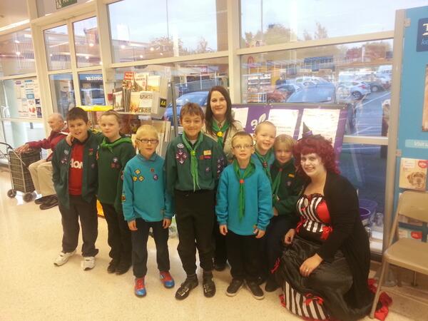 Droylsden scouts enjoying the spooky fun <a href="/Cirkus37/">MaDaCo</a> <a href="/daberrisford/">Dan Berrisford</a> @steviegosboy