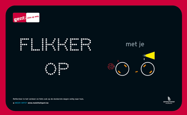 Fietsverlichting niet in orde? In <a href="/Stadgent/">Stad Gent</a> rekent de politie je hier 55 euro voor aan!