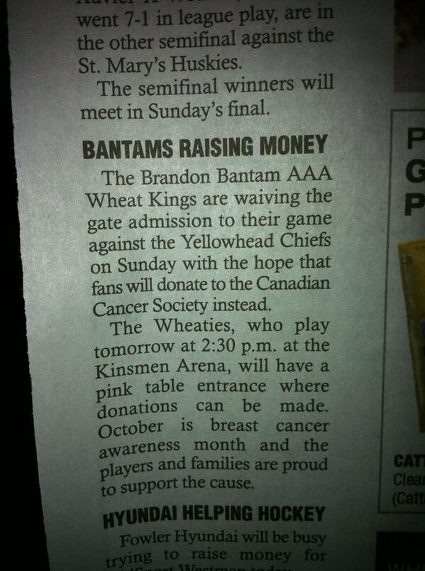 HustonLisa5's tweet image. Don't forget! #BreastCancerAwareness #thinkpink @BantamWheatKing