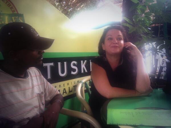 Supposed to be at the fashion market instead being derailed by these two! #Kengeles