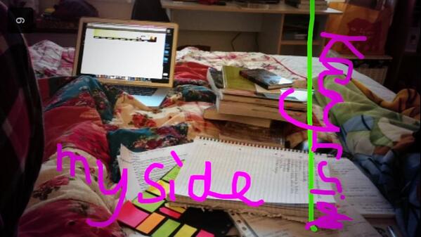 KarysJames1's tweet photo. @Hannah_Knower snapchat of our productive weekend! #takesupalltheroom http://t.co/fDrrdWaDQ1
