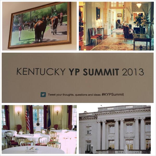 Almost time for the first gathering of young professionals from across the state! #KYYPSummit